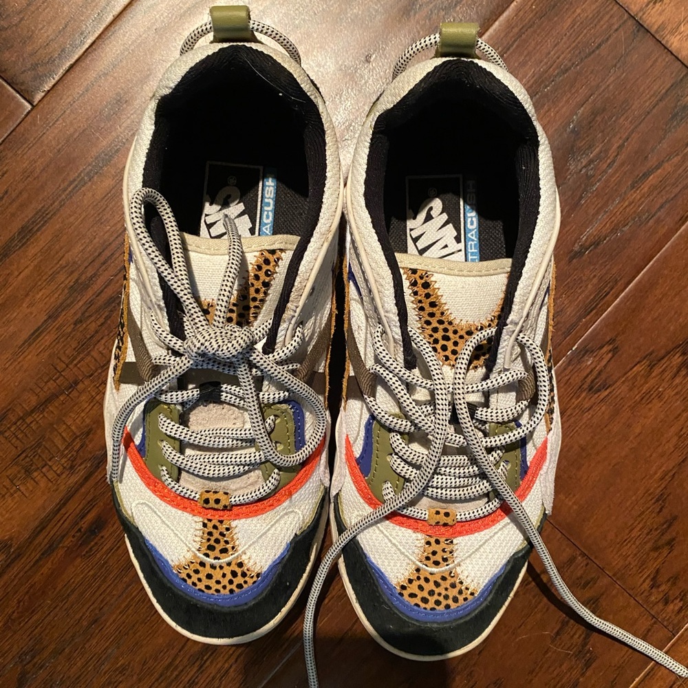 Vans Sneakers with colorful & animal print details